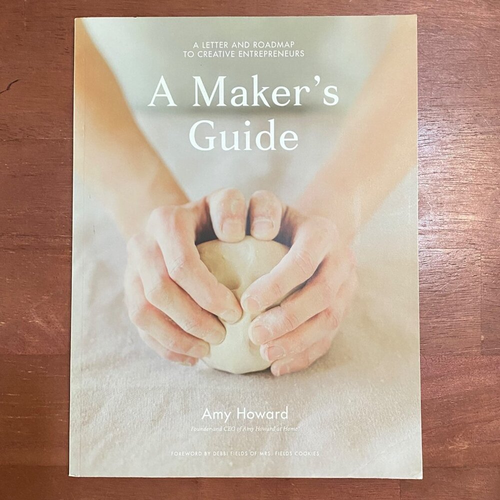 A Maker's Guide Paperback Amy Howard Signed Business Furniture Home Decor